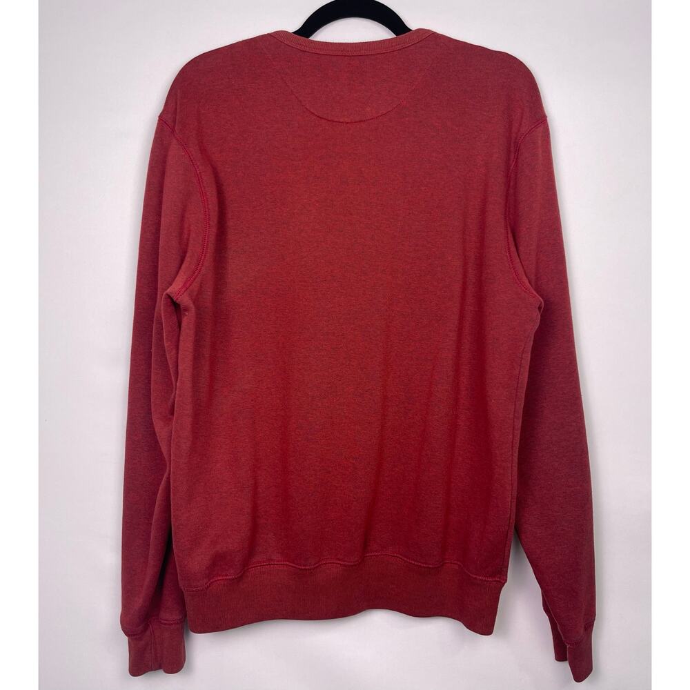 Disneyland Resort Red Crewneck Sweatshirt Mickey Vintage Style Size Medium - Picture 7 of 9